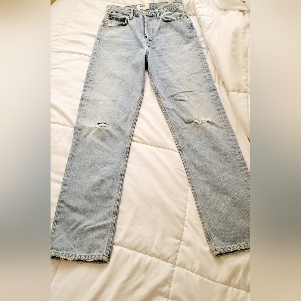 Agolde 90s Pinch Waist in Flashback - Picture 3 of 7